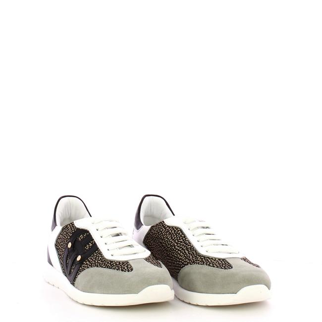 Borbonese Sneakers Nero OP Naturale - 2