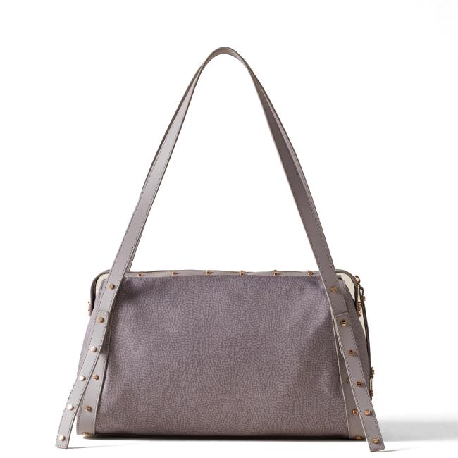Borbonese Bauletto Metropole Medium Cloud - 3