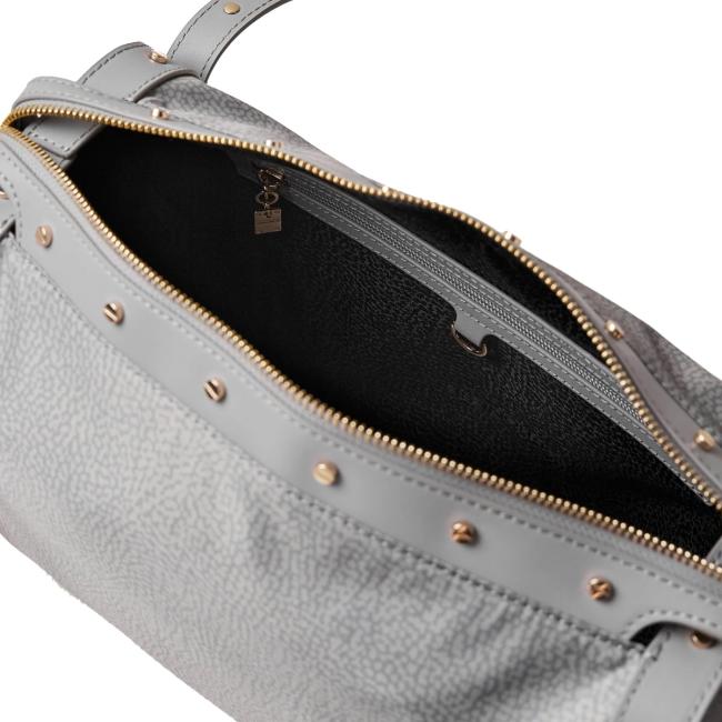 Borbonese Bauletto Metropole Medium Cloud - 4
