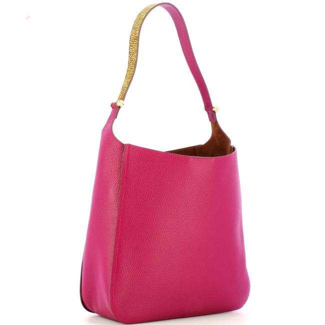Borbonese Hobo Bolt Medium Amarone OP Naturale - 2