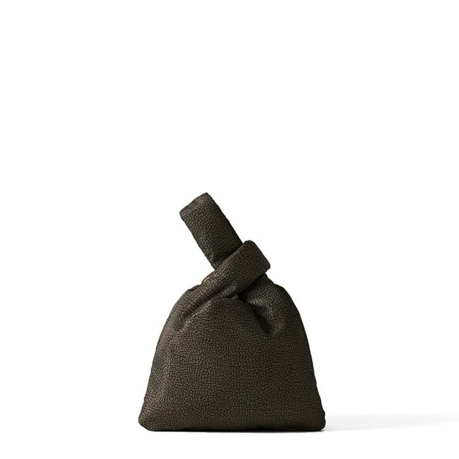 Borbonese Borsa a mano Twinnie Small Alloro - 3