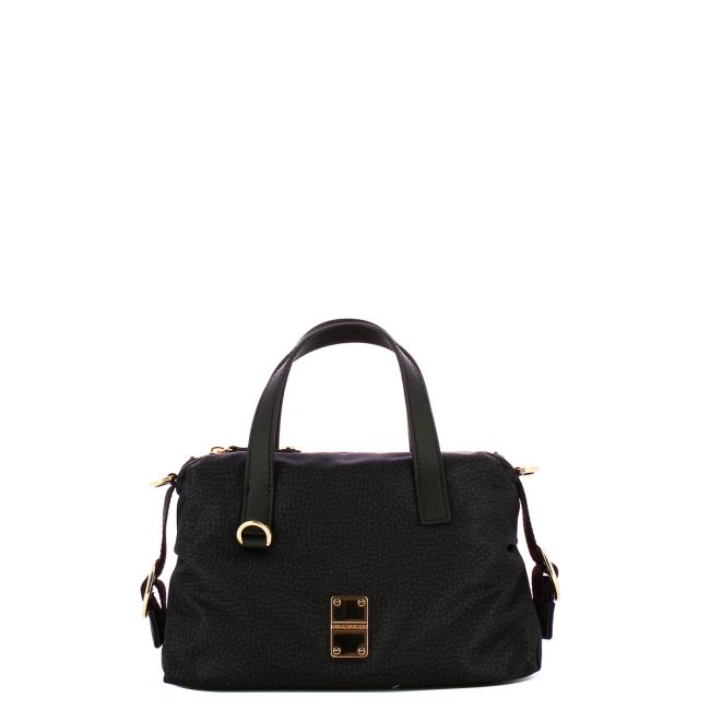 Borbonese Bauletto Mini OP Naturale Dark Black - 1