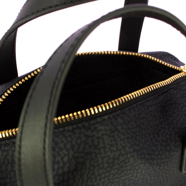 Borbonese Bauletto Mini OP Naturale Dark Black - 5