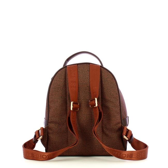 Borbonese Zainetto Small Terracotta - 3