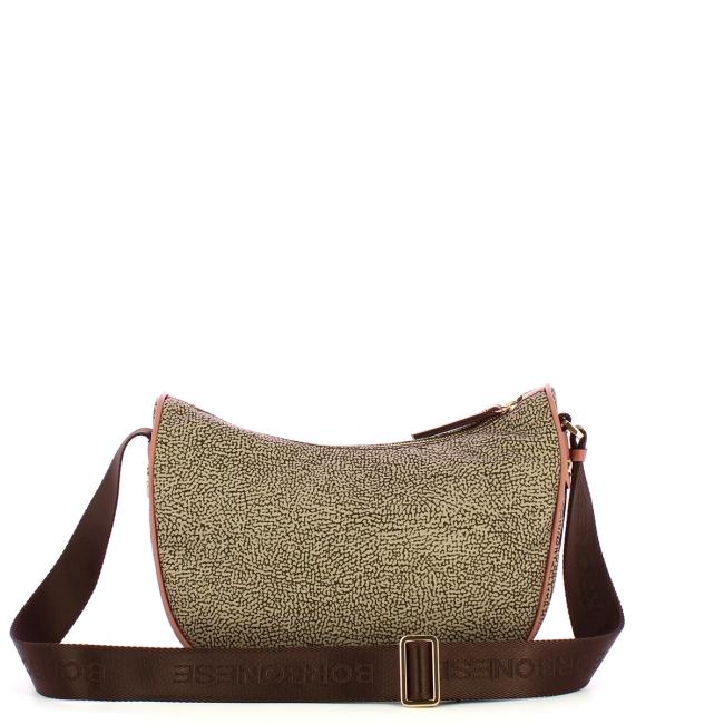 Borbonese Tracolla Luna Bag Small OP Naturale Cipria - 3