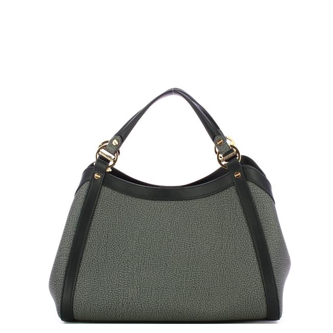 Borbonese Bauletto Medium Ardesia - 3