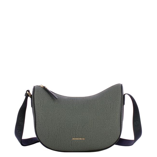 Borbonese Tracolla Luna Bag Smal Ardesia - 1