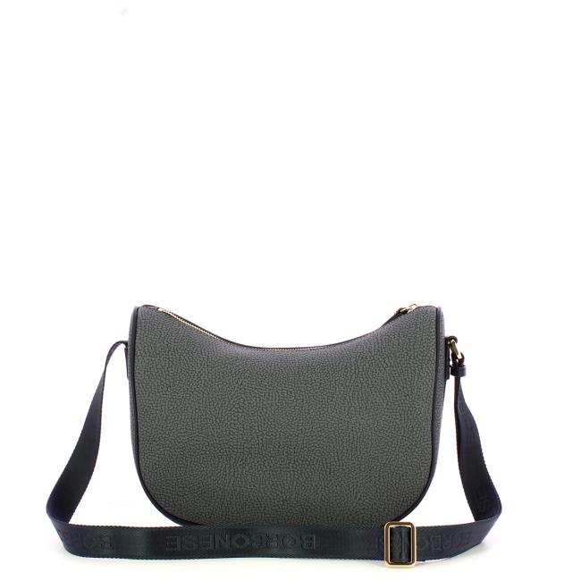 Borbonese Tracolla Luna Bag Smal Ardesia - 3