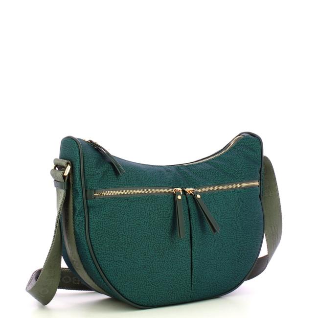 Borbonese Tracolla Luna Bag Middle Ottanio - 2