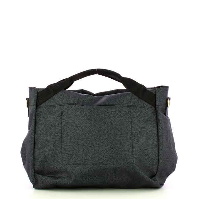 Borbonese Bauletto Medium Nero - 3