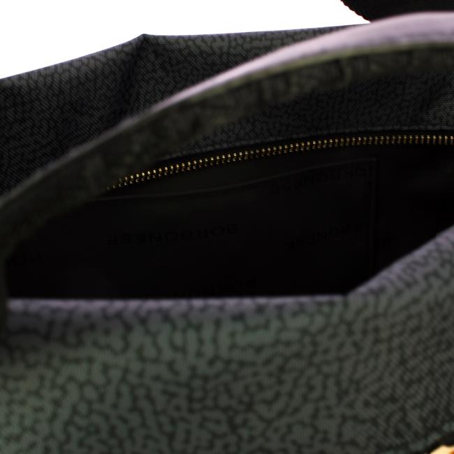 Borbonese Bauletto Medium Nero - 5