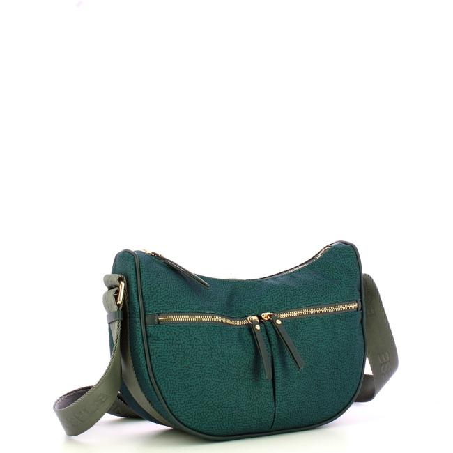 Borbonese Tracolla Luna Bag Small Ottanio - 2