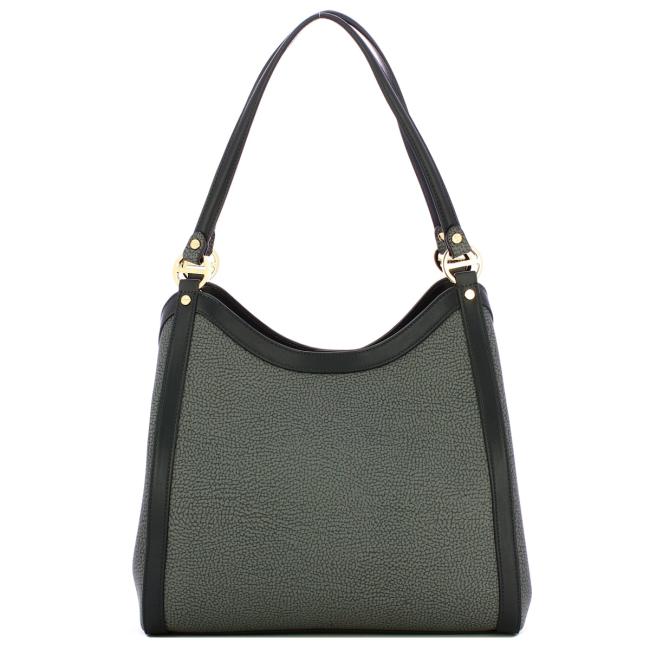 Borbonese Borsa Shopping Ardesia - 3