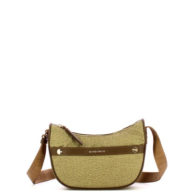 Borbonese Luna Bag Mini Verde Olio - 1