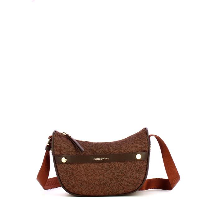 Borbonese Luna Bag Mini Terracotta - 1