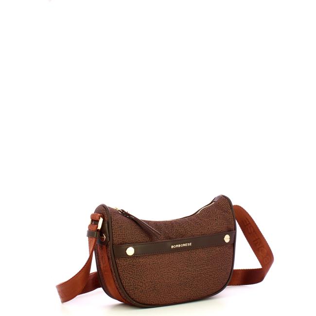 Borbonese Luna Bag Mini Terracotta - 2