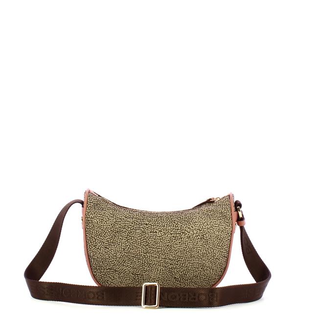 Borbonese Luna Bag Mini OP Naturale Cipria - 3