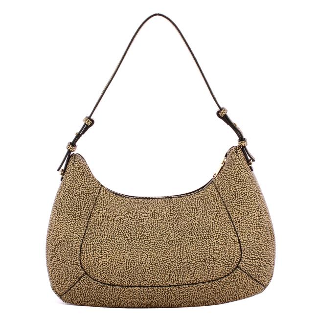 Borbonese Sottospalla Hobo Medium OP Naturale Nero - 3