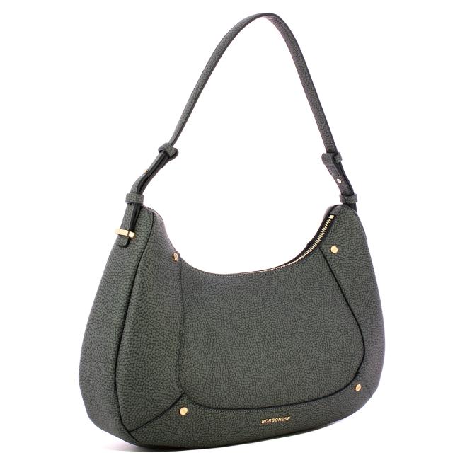 Borbonese Sottospalla Hobo Medium Ardesia - 2