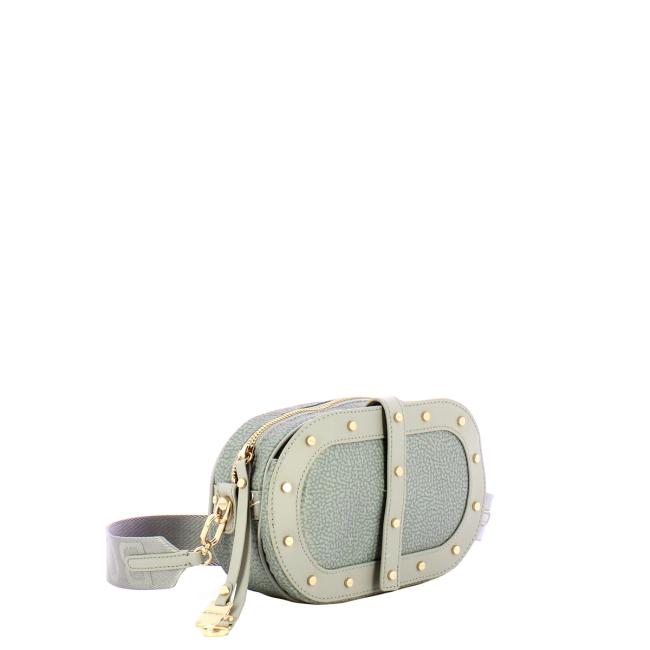 Borbonese Camera Case con borchiette Cloud - 2