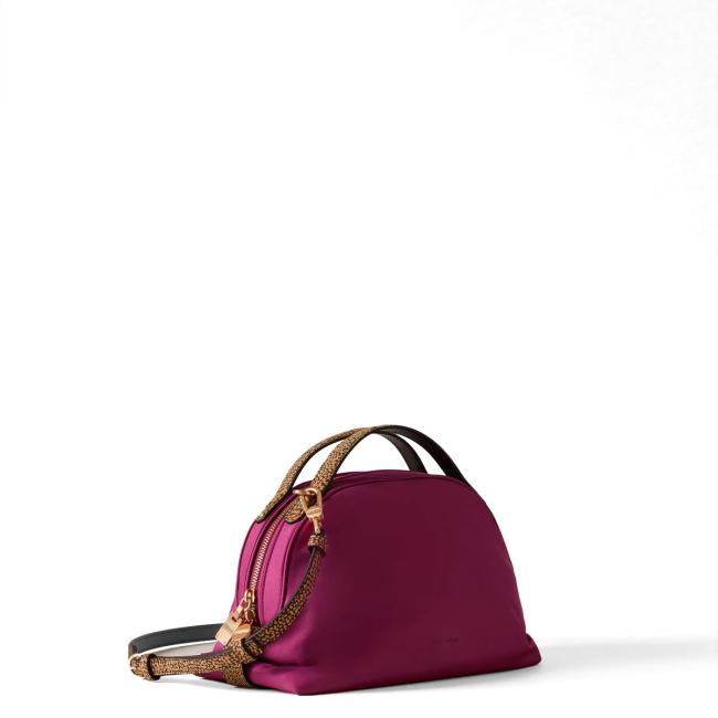 Borbonese Bauletto Sexy Bag Small Amarone OP Naturale - 2