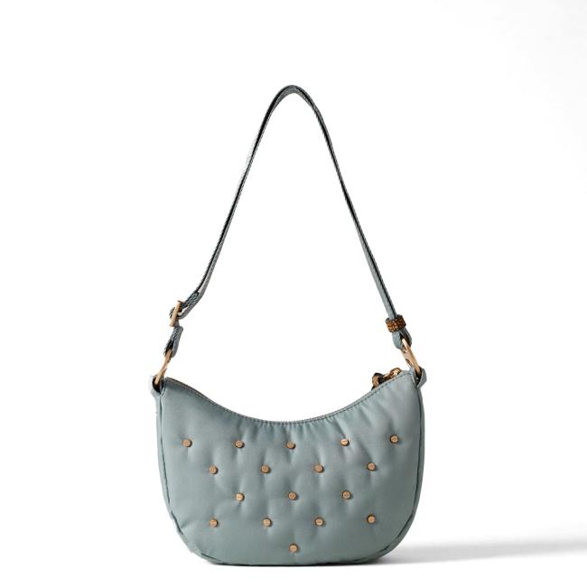 Borbonese Mini Borsa Luna Bag Colette Edera OP Naturale - 3