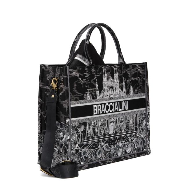 Braccialini Borsa a mano Grande Queen Milano - 2