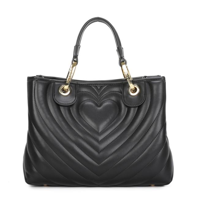 Braccialini Borsa a mano Beth Matelassé Grande Nero - 2