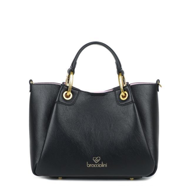 Braccialini Borsa a mano Media Amy Nero - 1