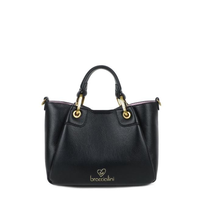 Braccialini Borsa a mano Piccola Amy Nero - 1