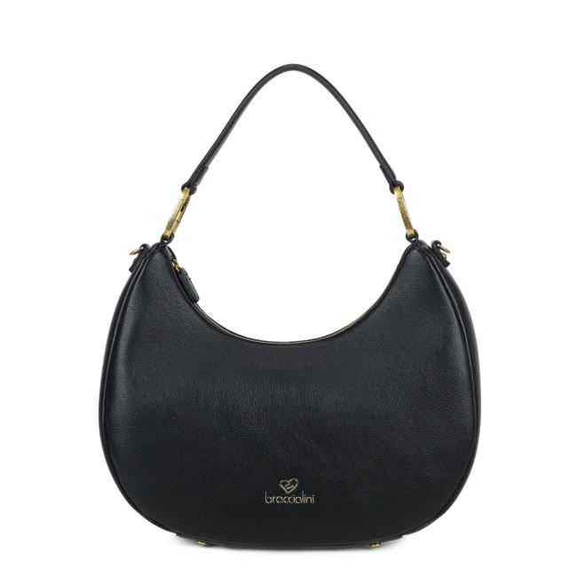 Braccialini Borsa a spalla Amy Nero - 1