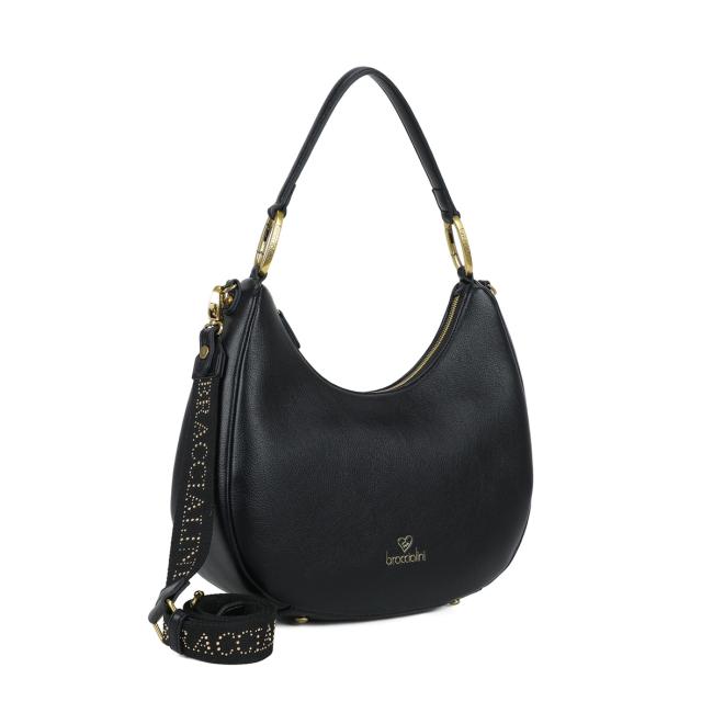 Braccialini Borsa a spalla Amy Nero - 2