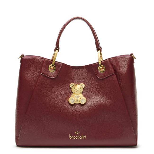 Braccialini Borsa a mano Amy Bijoux Grande Bordeaux - 1