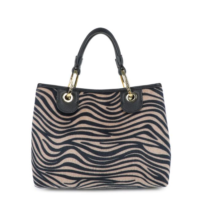 Braccialini Borsa a mano Beth Animalier Media Zebra - 3