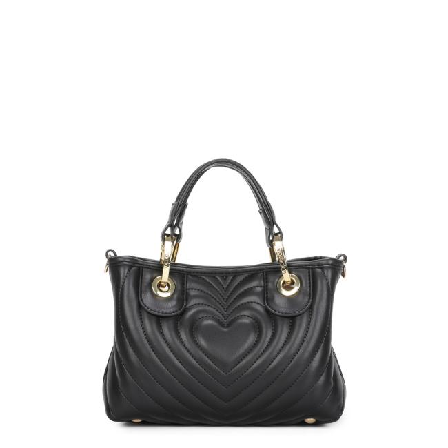 Braccialini Borsa a mano Beth Matelassé Piccola Nero - 3