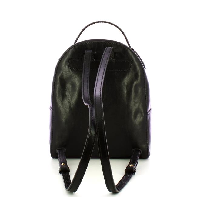 The Bridge Elettra Nero Oro Small Backpack - 3