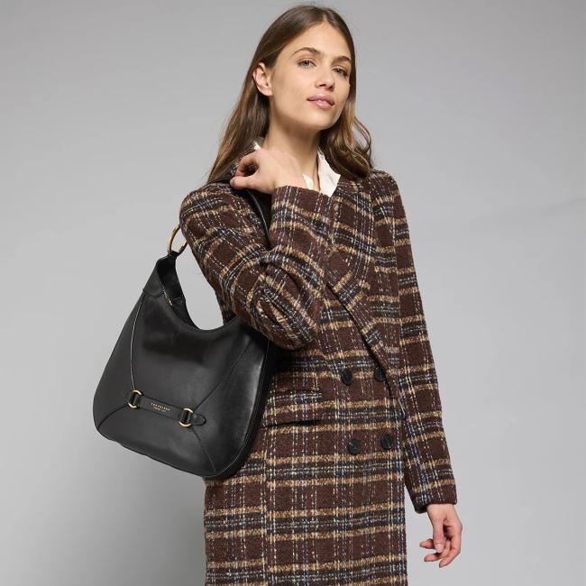 The Bridge Borsa a spalla Isabella Hobo Nero - 6
