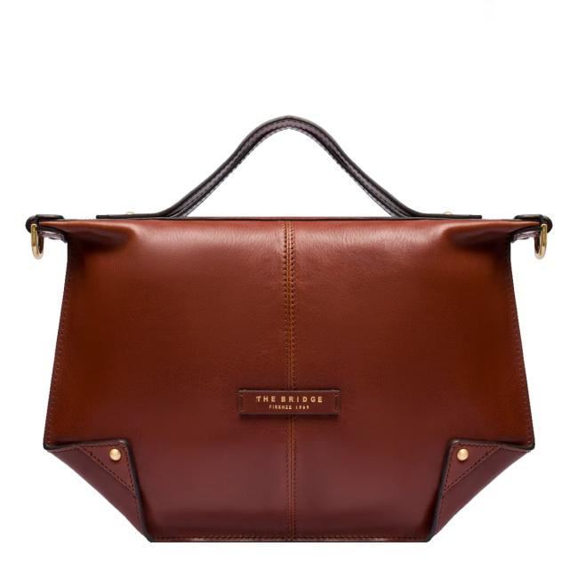 The Bridge Borsa a mano Icons Marrone Oro - 1