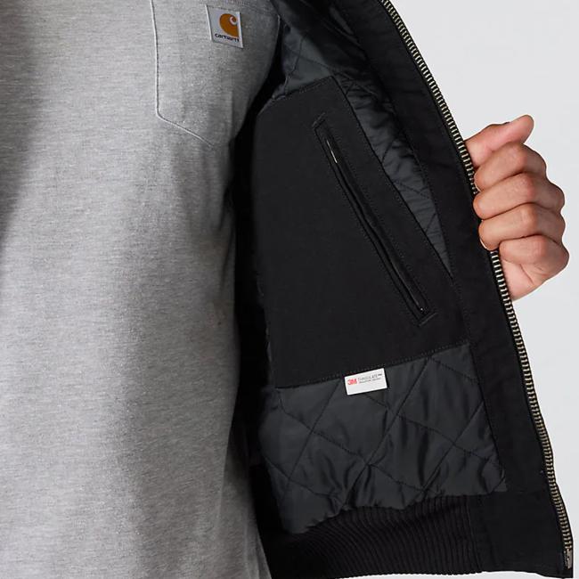 Carhartt Giacca Duck Active Black - 7