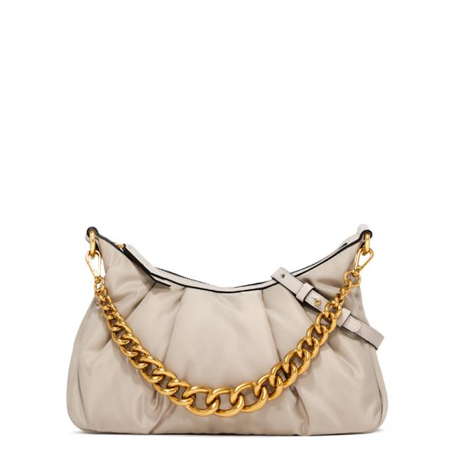 Gianni Chiarini Borsa a spalla Bonnie in Nylon Vapore - 1