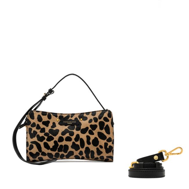 Gianni Chiarini Borsa a spalla Keira Leo Nero - 2