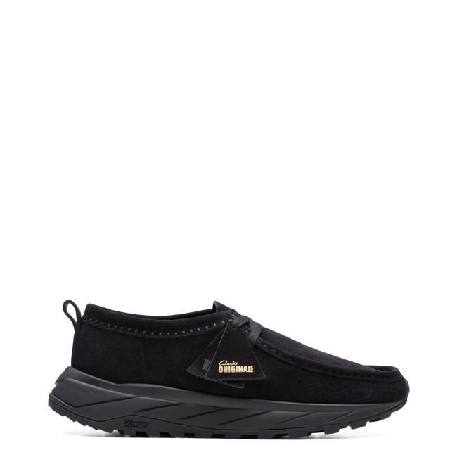 Clarks Scarpa Walla Eden Lo Black Suede - 1