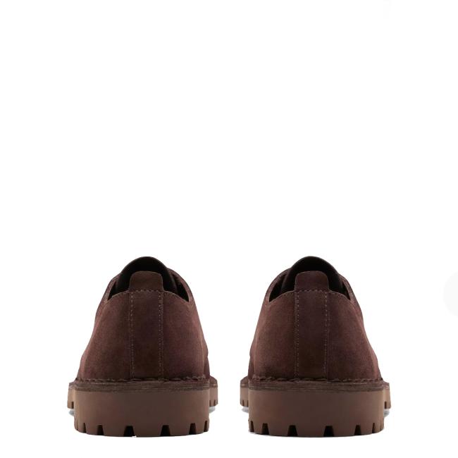Clarks Scarpa Desert Lock Deep Brown Suede - 5