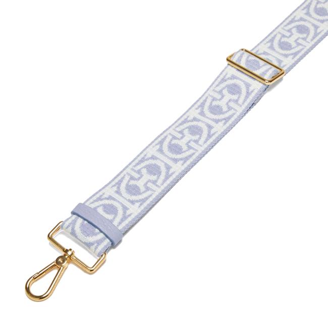 Coccinelle Tracolla di ricambio in tessuto Monogram Multicolor Mist Blue - 2