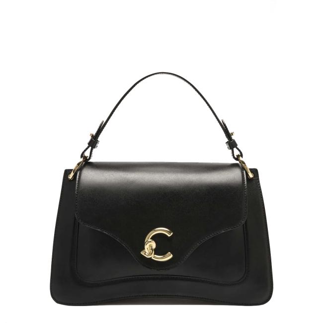 Coccinelle Borsa a mano C-Me Calf Cocker Medium Noir - 1