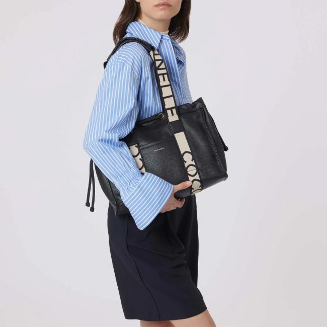 Coccinelle Shopper Coccinelle2Day Signature Medium Noir - 2