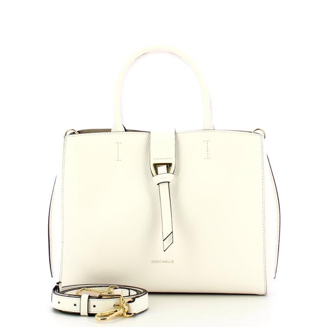 Coccinelle Borsa a mano Alba Brillant White - 4