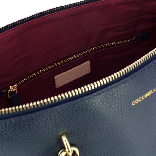 Coccinelle Borsa a spalla Alpha Midnight Blue - 4