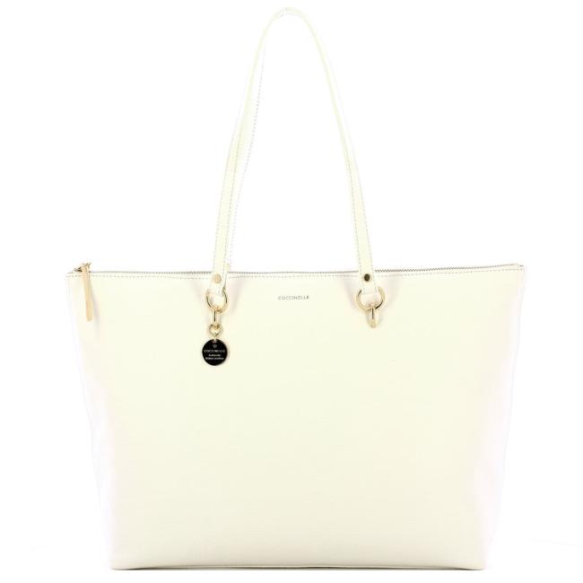 Coccinelle Borsa a spalla Alpha Brillant White - 1