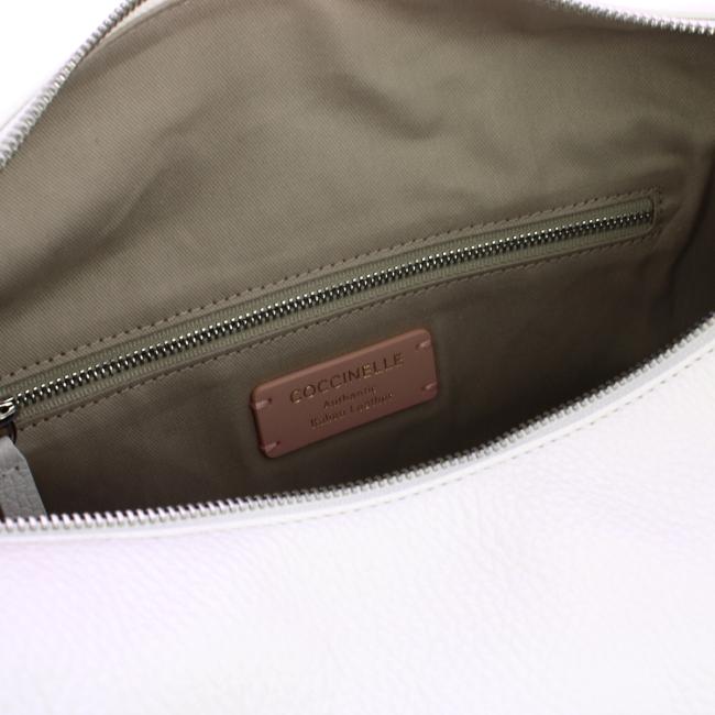 Coccinelle Borsa a spalla Maelody Brillant White - 4